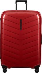 Samsonite Attrix Spinner extra nagy méretű bőrönd 81cm, keményfedeles, piros (146120-1726) (146120-1726)