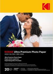 Kodak Ultra Premium fotópapír, RC Gloss 280g, 13x18 cm, 20 db (KO-9891175) (KO-9891175)