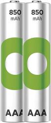 GP Batteries ReCyko NiMH Akkumulátor HR03 (AAA), 850mAh, 2db (B25182) (B25182)