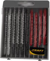 Craft 6270 Dekopírfűrészlap készlet, fém/fa, 10db (6270)