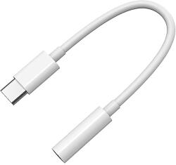 ISY IKA-1000 USB Type-C - 3, 5mm Jack adapter, fehér (2V215723) (IKA-1000)