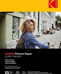 Kodak Picture fotópapír, High Gloss 230g, A4, 25 db (KO-9891266) (KO-9891266)