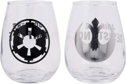 Gamma Home Entertainment Kft Star Wars - Birodalmi és Lázadók címer pohárszett (ST04866)