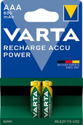 VARTA Longlife Ready2Use mikro akku 800mAh (2xAAA) (56703101402)