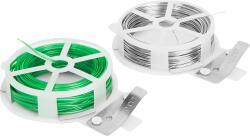 Garden OF Eden 11315 Kötöző huzal tekercs szett vágókéssel - 2 x 20 m (11315)