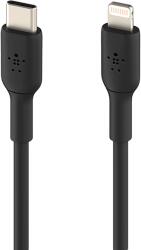 Belkin Boost Charge lightning-USB-C kábel, 2M, fekete (CAA003bt2MBK) (CAA003bt2MBK)