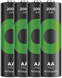 GP Batteries ReCyko Pro NiMH Akkumulátor HR6 (AA), 4db (B26204) (B26204)