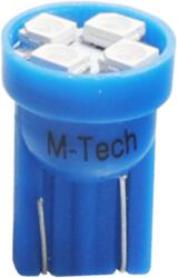 Homasita 72LB017B T10 LED 4x3528 SMD kék, 1 pár (72LB017B)