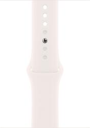 Apple Watch 46 mm-es lágy rózsaszín sportszíj - M/L (MXM93ZM/A) (MXM93ZM/A)