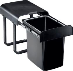 EKOTECH ALADIN BLACK BIO KUKA 1X16 L. teljesen kihúzható rendszer, mosogatógépben is mosható szemetes vödör (90134610BN)