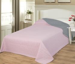 Naturtex Emily microfiber kétoldalas ágytakaró, 235x250cm, púder-szürke (104000105)