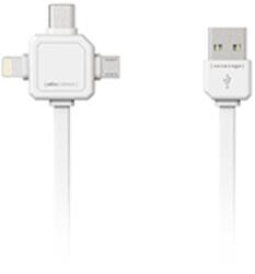 allocacoc Power USB-C fehér adatkábel (9003WT/USBC15)