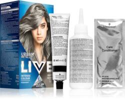 Schwarzkopf LIVE Urban Metallics tartós hajfesték árnyalat U72 Dusty Silver