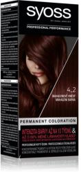 Syoss Permanent Color Culoare permanenta pentru par culoare 4_2 Mahogany Red 1 buc