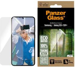 Panzer Eco Matrix Ultra-Wide Fit edzett üveg Samsung Galaxy S25+ készülékhez üvegfólia