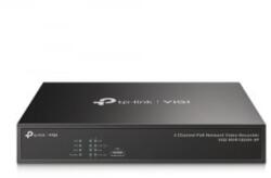 TP-Link VIGI NVR1004H-4P-2TB 4 csatornás NVR 2TB HDD-vel fekete