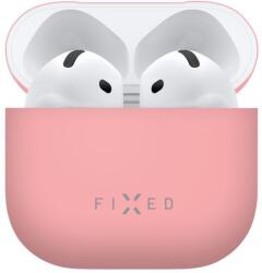 FIXED Silky Apple AirPods 4 rózsaszín tok (FIXSIL-1473-PI)