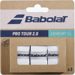 Babolat Pro Tour 2.0 teniszütő csomagolópapír 3 db fehér