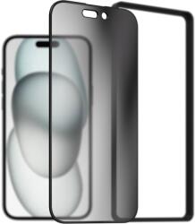 AlzaGuard FullCover Privacy Glass Protector iPhone 15 2.5D üvegfólia + felhelyező keret (AGD-TGP41)
