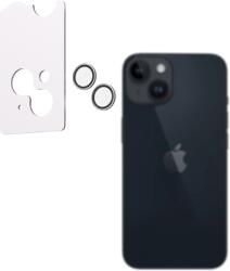 AlzaGuard Elite Lens Protector iPhone 14 / 14 Plus kamera védő fólia - átlátszó + felhelyező keret (AGD-AGL004Z)