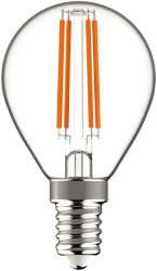 Avide LED Filament Mini Globe 5.9W E14 WW 2700K Fényerőszabályozható (ADLFMG14WW-5-9W)