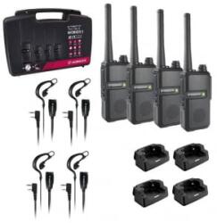 Albrecht TecTalk Worker 3 professzionális PMR adóvevő rádió 4db (TecTalk Worker 3 4db)