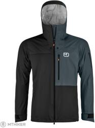 ORTOVOX 3L Ortler kabát, fekete holló (XL)