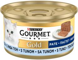 Purina Hrana umeda pentru pisici Purina Gourmet Gold Mousse, Ton, 12 x 85g (124176620)