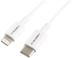 GoGEN Cablu de incarcare si transfer de date , USB-C la Lightning, 2 metri, alb (GOGUSBC8P200MM02) - vexio