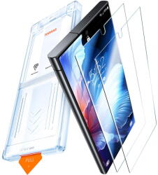 TORRAS Folie pentru Samsung Galaxy S24 Ultra - Torras GlassGo Install Master - Clear (KF2344245) - vexio