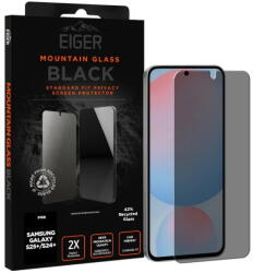 Eiger Folie Sticla Mountain Glass Privacy Samsung Galaxy S25 Plus / S24 Plus Black (EGMSP00310) - vexio