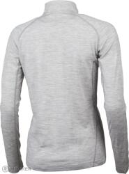 Lundhags Gimmer Merino Lt 1/2 Zip női póló, világosszürke (XS)