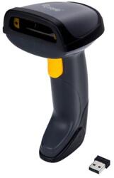 Equip Echip Handheld Barcode Reader - 351023 (1D, laser, cu suport, wireless, negru) (351023)