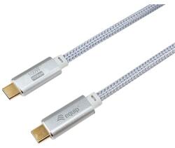 Equip Kábel - 128358 (USB-C 3.2 Gen1 to USB-C, apa/apa, fehér, 2m) (128358)