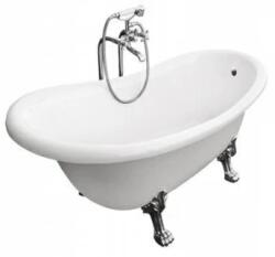 Besco Cada retro de mijloc Besco Otylia cu picioare crom 170x77 cm (BSCWKO-170W+CH)