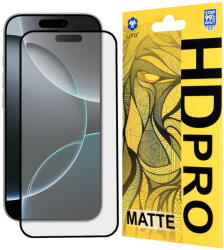 LITO Folie pentru iPhone 16 Pro - Lito HD Pro Matte - Black (KF2341324) - pcone