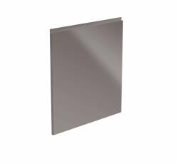 TEMPO KONDELA Előlap mosogatógéphez, fehér/szürke extra magasfényű HG, 44, 6x57, AURORA - sprintbutor