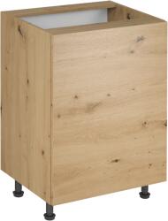 TEMPO KONDELA Alsó szekrény, artisan tölgy, univerzális, LANGEN D60 - sprintbutor