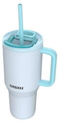 KAMBUKKA Thermal mug with telescopic straw Kambukka Rio Tumbler 950ml Frosty Coconut (11-08003)