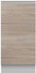 TEMPO KONDELA Alsószekrény egy ajtóval, tölgy sonoma, jobbos, LINE - sprintbutor