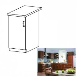 TEMPO KONDELA Alsószekrény D40, balos, dió Milano, SICILIA - sprintbutor