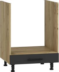 Halmar VENTO DP-60/82 sütőtartó, szín: craft tölgy/antracit - sprintbutor