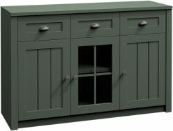 TEMPO KONDELA Komód, zöld, PROVANCE K3S - sprintbutor