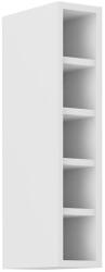 TEMPO KONDELA Felső polcos szekrény, fehér, LULA 15 G-72 OTW - sprintbutor