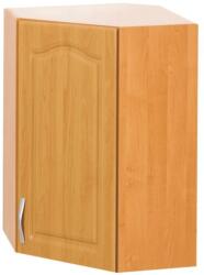TEMPO KONDELA Sarok konyhaszekrény, felső, jobbos, éger, LORA MDF NEW KLASIK W60 / 60 - sprintbutor