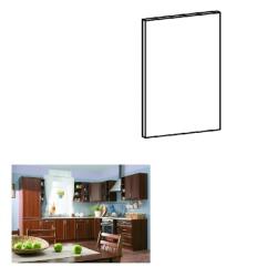 TEMPO KONDELA Előlap mosogatógéphez, 59, 6x57, dió Milano, SICILIA - sprintbutor