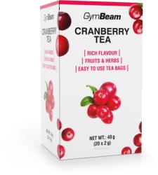 GymBeam Tőzegáfonya tea 20 x 2 g