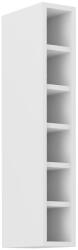 TEMPO KONDELA Felső polcos szekrény, fehér, LULA 15 G-90 OTW - sprintbutor