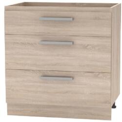 TEMPO KONDELA Alsószekrény 45 1DV, tölgy sonoma, NOVA PLUS NOPL-064-0S - sprintbutor