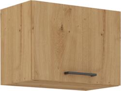 TEMPO KONDELA Felső szekrény, artisan tölgy, MONRO 50 GU-36 1F - sprintbutor